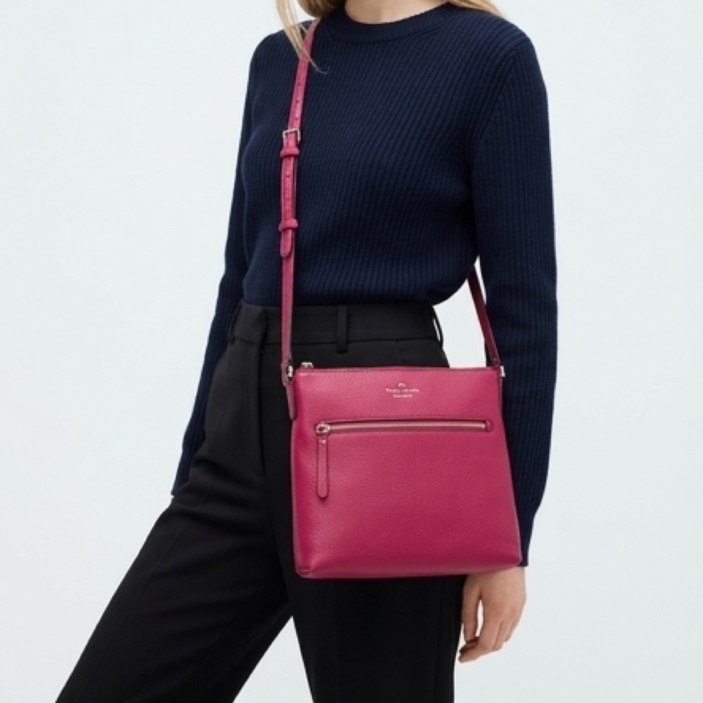 Kate Spade Jackson Street Melisse Small Pebble Leather Crossbody Bag